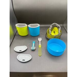 MSR 2-Person Camping Mess Kit – Blue & Green – Lightly Used